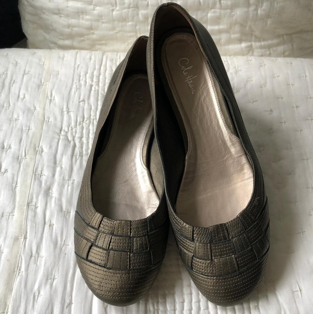 Cole Haan Size 11 Woven Toe NikeAie Flats